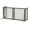 Richell Small Freestanding Metal Mesh Pet Gate